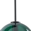 Load image into Gallery viewer, Lake House Green Glass Globe Bubble Linear Island Pendant
