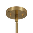 Load image into Gallery viewer, Mid-Century 6-Light Green Leaf Sunburst Sputnik Chandelier
