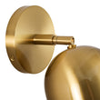 Load image into Gallery viewer, Minimalist Brass Single Adjustable Ceiling Spotlight

