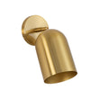 Load image into Gallery viewer, Minimalist Brass Single Adjustable Ceiling Spotlight
