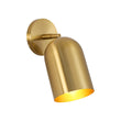 Load image into Gallery viewer, Minimalist Brass Single Adjustable Ceiling Spotlight
