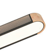 Load image into Gallery viewer, Minimalist Rustic Oval Dimmable LED Oblong Flush Mount Light
