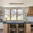 Load image into Gallery viewer, Minimalist Rustic Oval Dimmable LED Oblong Flush Mount Light
