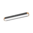 Load image into Gallery viewer, Minimalist Rustic Oval Dimmable LED Oblong Flush Mount Light
