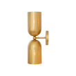 Load image into Gallery viewer, Modern Brass 2-Light Sand Glass Up Down Vanity Wall Lamp
