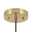 Load image into Gallery viewer, Modern Farmhouse 1-Light Brass Metal Cone Shade Pendant
