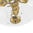Load image into Gallery viewer, Modern Farmhouse Wide Bowl Water Glass Ceiling Light
