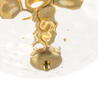 Load image into Gallery viewer, Modern Farmhouse Wide Bowl Water Glass Ceiling Light
