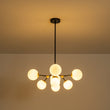 Load image into Gallery viewer, Modern Frosted Glass Bubble Molecular Sputnik Chandelier
