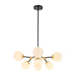 Load image into Gallery viewer, Modern Frosted Glass Bubble Molecular Sputnik Chandelier
