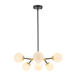 Load image into Gallery viewer, Modern Frosted Glass Bubble Molecular Sputnik Chandelier
