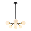 Load image into Gallery viewer, Modern Frosted Glass Bubble Molecular Sputnik Chandelier
