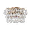 Load image into Gallery viewer, Modern Luxury Brass 3-Tier Round Crystal Drop Ceiling Light
