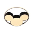 Load image into Gallery viewer, Cartoon Kids Light Dimmable LED Mouse Semi Flush Mount
