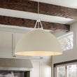 Load image into Gallery viewer, Shaker Minimalist 1-Light Iron Dome Kitchen Pendant
