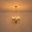 Load image into Gallery viewer, Rustic Farmhouse Distressed Wood 6-Light Candle Chandelier
