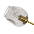 Load image into Gallery viewer, Sculptural 5-Light Gray Tinted Glass Globe Branch Island Pendant
