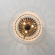Load image into Gallery viewer, Spanish Bronze Round Cascaded Crystal Cage Ceiling Light
