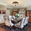 Load image into Gallery viewer, Spanish Bronze Round Cascaded Crystal Cage Ceiling Light
