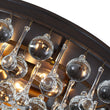Load image into Gallery viewer, Spanish Retro Layered Luxury Crystal Drops Round Ceiling Light
