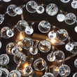 Load image into Gallery viewer, Spanish Retro Layered Luxury Crystal Drops Round Ceiling Light
