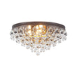 Load image into Gallery viewer, Spanish Retro Layered Luxury Crystal Drops Round Ceiling Light

