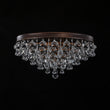 Load image into Gallery viewer, Spanish Retro Layered Luxury Crystal Drops Round Ceiling Light

