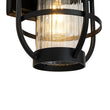 Load image into Gallery viewer, Vintage 1-Light Black Cabin Wall Lantern Outdoor Sconce
