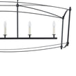 Load image into Gallery viewer, Vintage 5-Light Candle Style Arched Rectangle Island Chandelier
