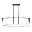 Load image into Gallery viewer, Vintage 5-Light Candle Style Arched Rectangle Island Chandelier
