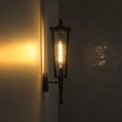 Load image into Gallery viewer, Vintage Black Castle Cage Wall Lantern Outdoor Sconce
