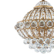 Load image into Gallery viewer, Vintage Luxe Bronze Dazzling Crystal Orb Cage Chandelier
