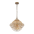 Load image into Gallery viewer, Vintage Luxe Bronze Dazzling Crystal Orb Cage Chandelier
