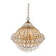 Load image into Gallery viewer, Vintage Luxe Bronze Dazzling Crystal Orb Cage Chandelier
