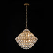 Load image into Gallery viewer, Vintage Luxe Bronze Dazzling Crystal Orb Cage Chandelier
