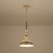 Load image into Gallery viewer, French Vintage 1-Light Weathered Metal Dome Kitchen Pendant
