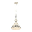 Load image into Gallery viewer, French Vintage 1-Light Weathered Metal Dome Kitchen Pendant
