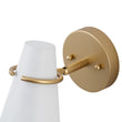 Load image into Gallery viewer, Mid-Century 1-Light Metal Adjutable Cone Wall Light
