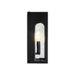 Load image into Gallery viewer, Farmhouze Light-1-Light Black Square Glass Lantern Outdoor Wall Sconce-Wall Sconce-2 Packs-
