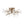 Load image into Gallery viewer, Farmhouze Light - 10 - Light Brass Crystal Sputnik Semi Flush Mount Ceiling Light - Ceiling Light - Brass - 

