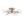 Load image into Gallery viewer, Farmhouze Light - 10 - Light Brass Crystal Sputnik Semi Flush Mount Ceiling Light - Ceiling Light - Brass - 
