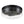 Load image into Gallery viewer, Farmhouze Light - 2 - Light Clear Seeded Glass Round Flush Mount Light - Ceiling Light - Black - 
