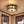 Load image into Gallery viewer, Farmhouze Light - 2 - Light Crackle Textured Glass Round Ceiling Light - Ceiling Light - Oil Rubbed Bronze - 
