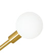 Load image into Gallery viewer, Farmhouze Light-2-Light Simple Linear Opal Glass Globe Island Chandelier-Chandelier-Brass-
