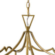 Load image into Gallery viewer, Farmhouze Light - 4 - Light Antique Brass Candle Style Metal Lantern Pendant - Chandelier - 4 - Light - 
