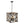 Load image into Gallery viewer, Farmhouze Light - 4 - Light Candle Style Aged Wooden Square Lantern Pendant Light - Pendant - Poplar - 
