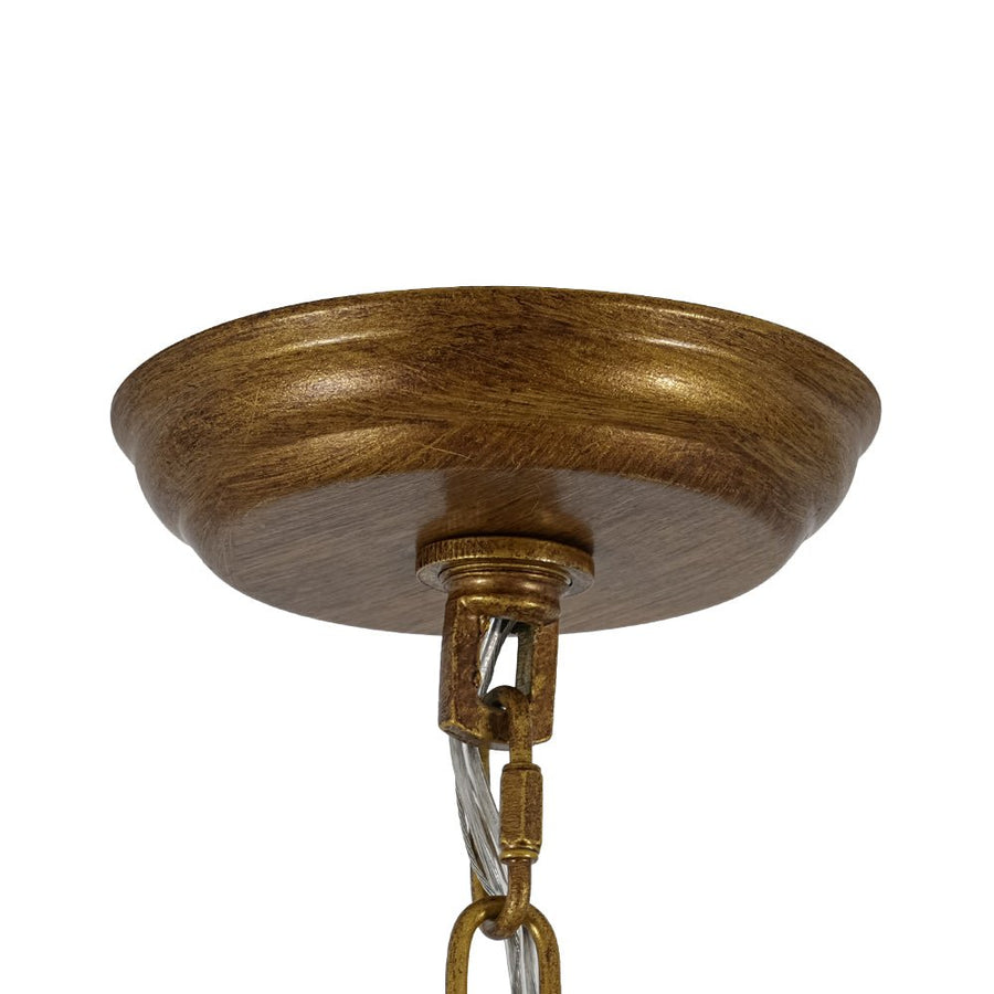 Farmhouze Light - 5 - Light Luxury Crystal Layered Drum Cage Chandelier - Chandelier - 23.6 in - 