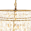 Load image into Gallery viewer, Farmhouze Light - 5 - Light Luxury Crystal Layered Drum Cage Chandelier - Chandelier - 23.6 in - 
