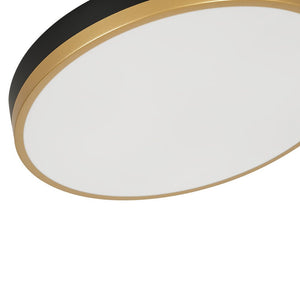 Farmhouze Light - 5CCT Modern Dimmable LED Round Flush Mount Ceiling Light - Ceiling Light - White - 