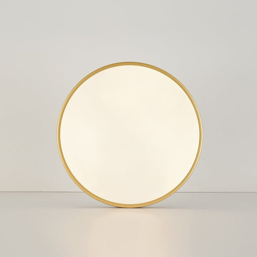 Farmhouze Light - 5CCT Modern Dimmable LED Round Flush Mount Ceiling Light - Ceiling Light - White - 